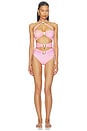 view 1 of 5 MAILLOT DE BAIN 1 PIÈCE DIAMOND MOONSTONE in Sorbet