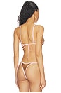 view 3 of 4 HAUT DE MAILLOT DE BAIN TRIANGLE THRILLS in Mocha