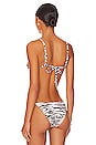 view 3 of 4 Reef Bikini Top in Animal