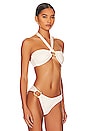 view 2 of 4 Locket Bandeau Bikini Top in Ivory