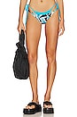 view 1 of 4 Phenomena Layered Bikini Bottom in Artifice Aqua