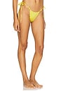 view 2 of 4 Cove String Bikini Bottom in Lemonade