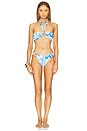 view 4 of 5 x REVOLVE Cruise Hoop Bikini Bottom in Cirque Blue