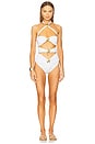 view 1 of 4 Diamond Seastar One Piece Swimsuit in Pearl