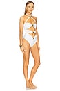 view 2 of 4 Diamond Seastar One Piece Swimsuit in Pearl