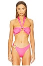 view 1 of 4 Locket Bandeau Top in Barbie