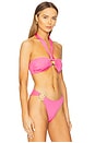 view 2 of 4 Locket Bandeau Top in Barbie