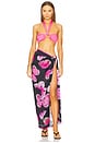 view 4 of 4 Locket Bandeau Top in Barbie