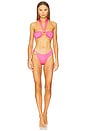 view 4 of 4 Cruise Hoop Bikini Bottom in Barbie