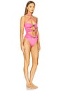 view 2 of 4 Diamond Butterfly Swimsuit in Barbie