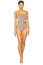 view 1 of 4 Scorpio Classic One Piece Swimsuit in Latte