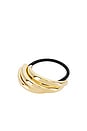 view 1 of 2 Casella Hair Tie in Gold
