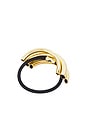 view 2 of 2 Casella Hair Tie in Gold
