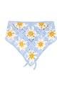 view 2 of 3 Hayes Crochet Knit Headscarf in Cornflower Blue