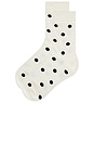 view 2 of 2 Tara Socks in Polka