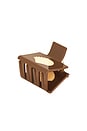 view 1 of 3 Pia Clip in Deep Cocoa Shell