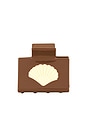 view 3 of 3 Pia Clip in Deep Cocoa Shell