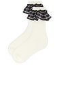 view 2 of 2 Johnnie Socks in Plaid