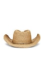 view 2 of 3 Amarena Cowboy Hat in Rattan
