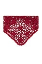 view 2 of 3 Ruthie Head Scarf in Ruby