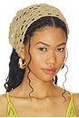 view 1 of 3 Fable Head Scarf in Beige