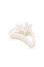 view 1 of 2 Pebbles Claw Clip in White