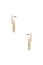 view 2 of 2 BOUCLES D'OREILLES TABITHA in Rattan