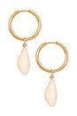 view 2 of 3 Prima Earrings in Cowrie