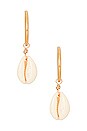 view 3 of 3 Prima Earrings in Cowrie