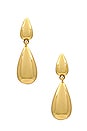 view 1 of 2 CRUZ 드랍 귀걸이 in Gold