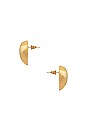 view 2 of 2 Mona Studs in Gold