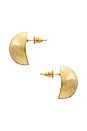 view 2 of 2 Madrid Earring in Gold