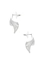view 2 of 2 Les Filles Earring in Silver