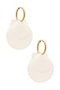view 1 of 3 Odette Earring in Ivory Shell