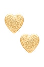 view 1 of 2 PENDIENTES TAYLOR in Gold