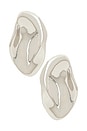 view 1 of 2 Mahina Earrings in Metallic