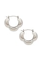 view 2 of 3 Waimea Earrings in Silver