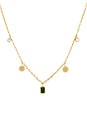 view 2 of 2 Camille Necklace in Gemstone
