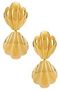 view 1 of 2 Nora Earrings in Gold