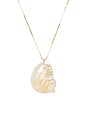 view 2 of 2 Bali Necklace in Iridescent Shell