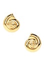 view 1 of 2 Koura Swirl Earrings in Gold