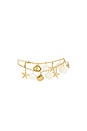view 1 of 2 Maddie Shell Charm Anklet in Ivory Shell