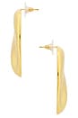 view 2 of 2 Rise Earring in Gold