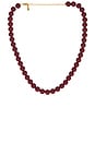 view 1 of 2 Lou Beaded Necklace in Cherry