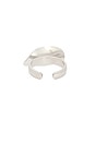 view 3 of 3 Anya Assymetric Ring in Silver