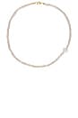 view 1 of 2 COLLAR DE CUENTAS FRETTY in Light Earth