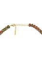 view 3 of 3 COLLIER AVEC PERLES NARA in Stone