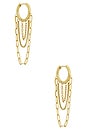 view 1 of 3 BOUCLES D'OREILLES EMILIA in Gold