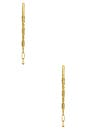 view 3 of 3 BOUCLES D'OREILLES EMILIA in Gold