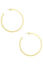 view 2 of 3 BEAU フープイヤリング in Gold